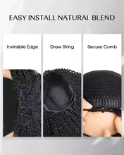 FLIP OVER Wig / Perruque demi-tête